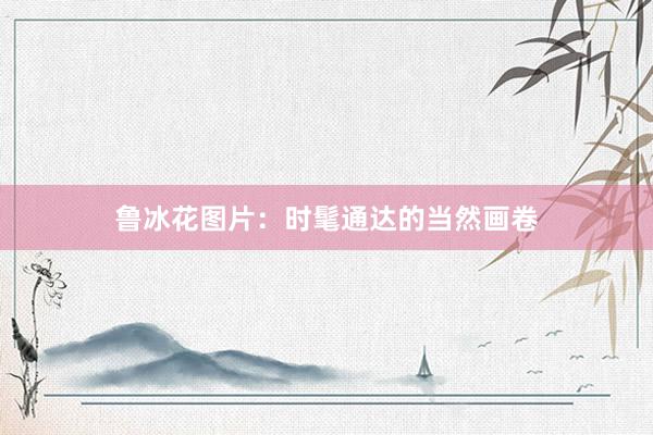 鲁冰花图片：时髦通达的当然画卷